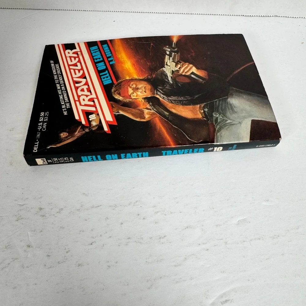 Hell on Earth Traveler #10 D.B. Drumm 1986 First Printing Dell Sci-Fi